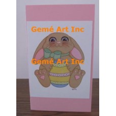 Easter Note Card  - #CardLG319  -  NOTE CARD